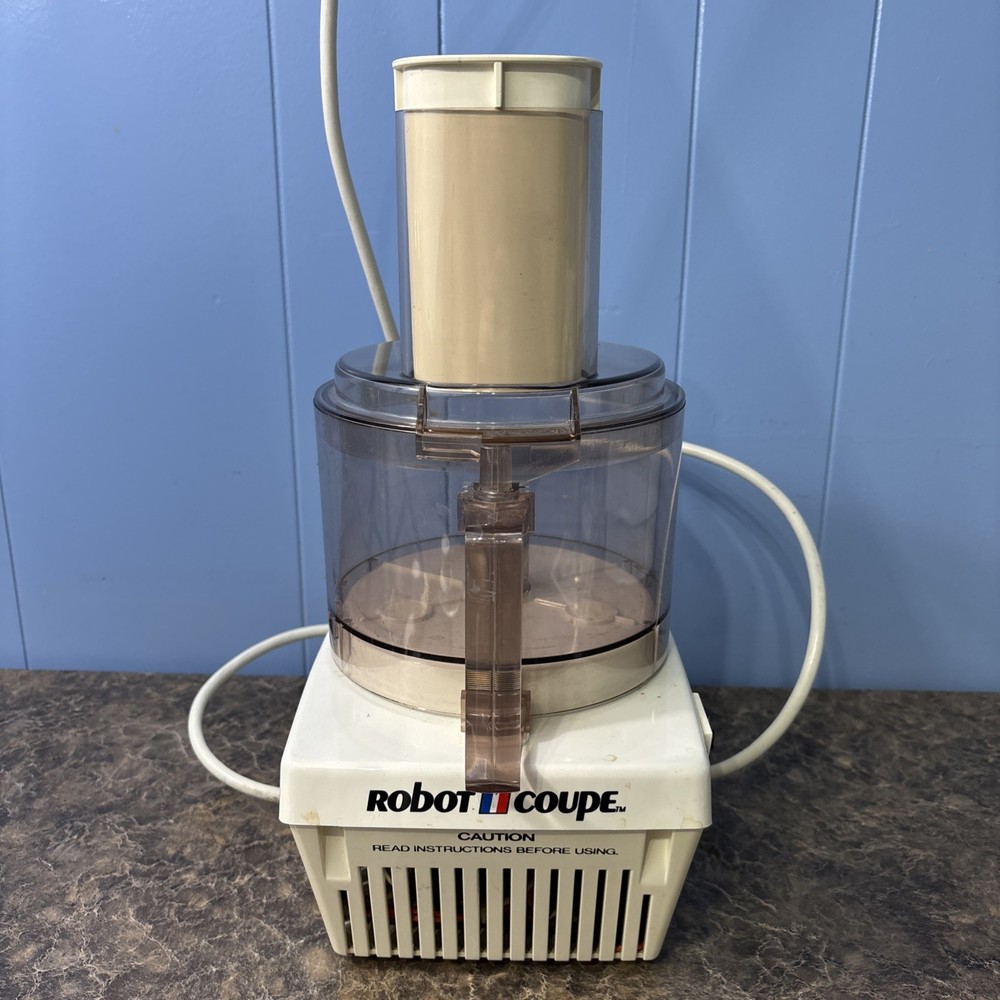 Robot Coupe RC 2000 Food Processor w/ Blade & Grater Tested Working