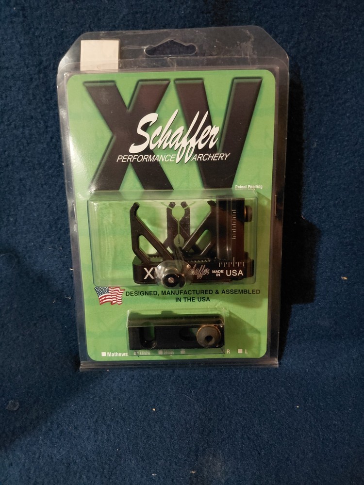 NIB/NIP Schaffer Performance Archery XV Arrow Rest