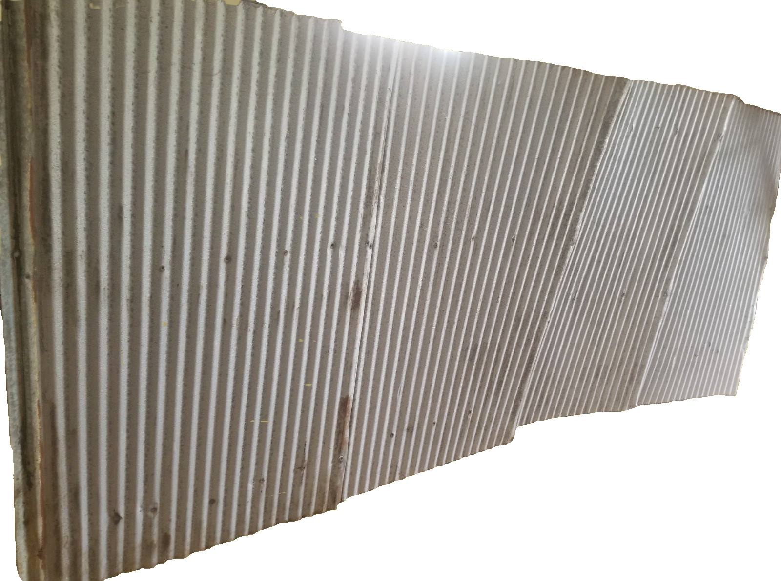 5 pcs. 3' x 2' (30 sq.ft ) Reclaimed Metal Corrugated Barn Roofing Tin (A-1)