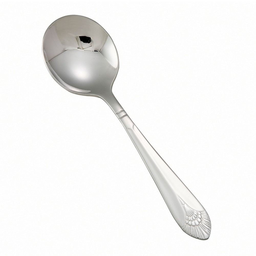 Winco 003104 Peacock Bouillon Spoon