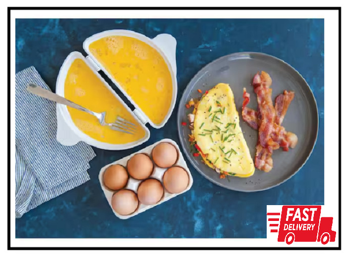 Nordic Ware Microwave Omelet Pan Microwavable Omelet Maker