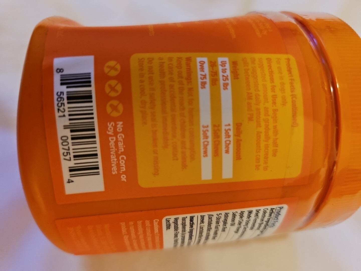 ZESTY PAWS Allergy Immune Supplement for Dogs - With Omega 3 Salmon Fish Oil &