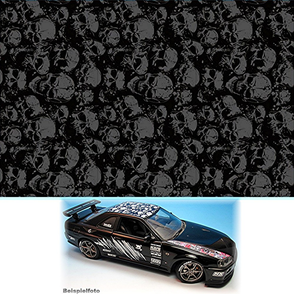 Stickerbomb / Surface Pattern Skull Pattern No. 3 Decal 1:24 Decal Stickers