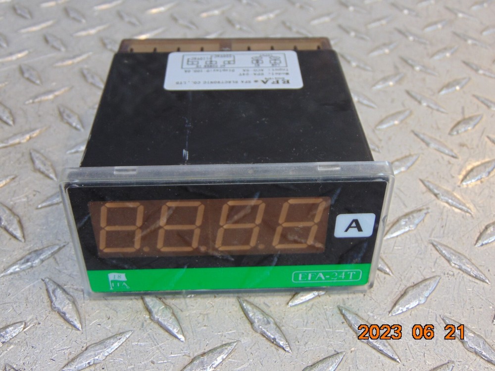 EFA ELECTRONIC EFA-24T 4-DIGIT METER