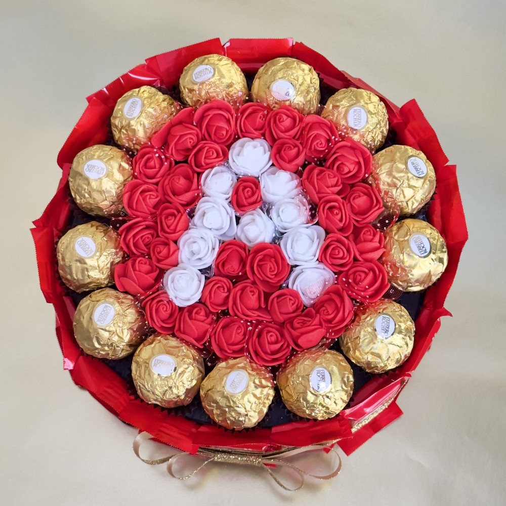 Chocolate Box with Customizable Letter Giftbox, Name Gift Box