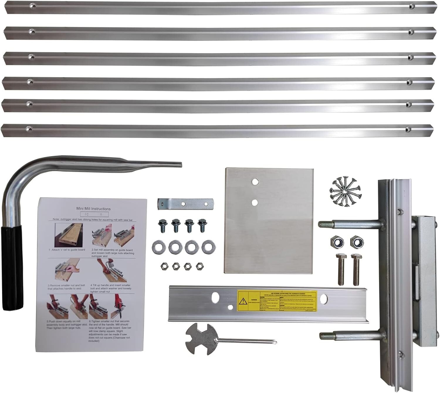 Granberg Portable Chainsaw Edging Sawmill, G555B - 24 Inch