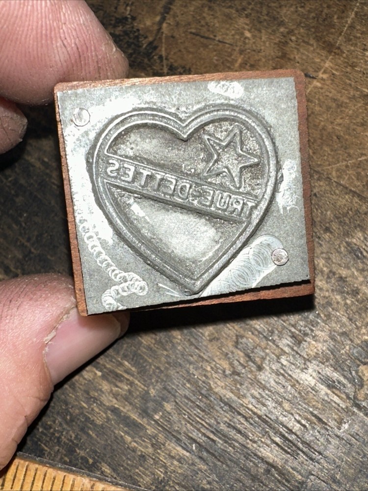 Print Block ( TRUE-DETTES ) Type Cut Block