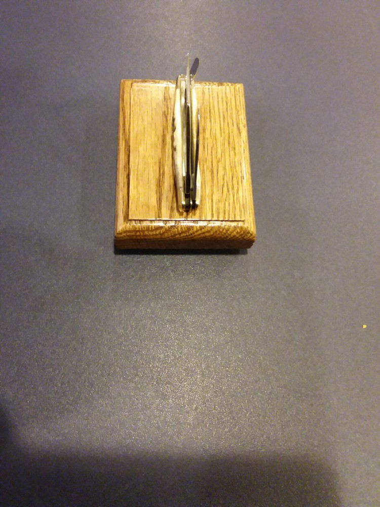 KNIFE DISPLAY STAND. (2-stands)