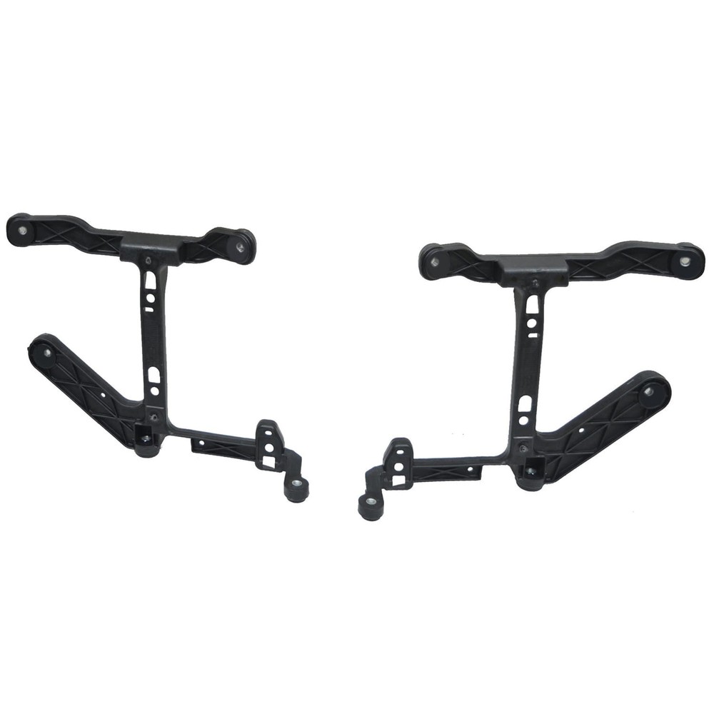 Replacement Composite Driver/Passenger Side Rear Fog Light Bracket 2-Piece Set