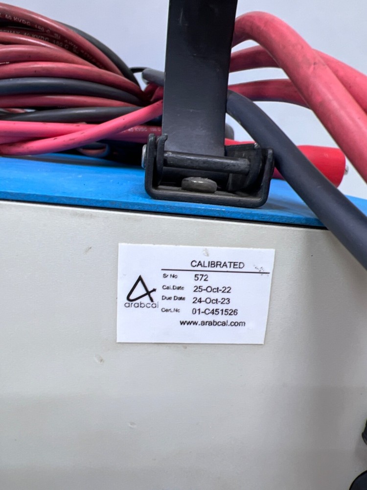 Megger SKF skf Static Motor Analyzer Baker AWA IV -12kV