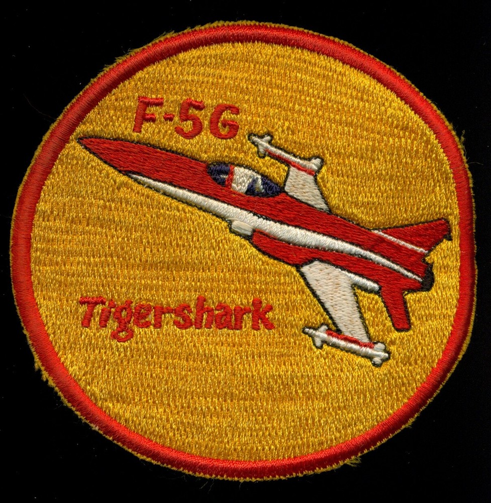 USAF F-5G Tigershark Patch N-15