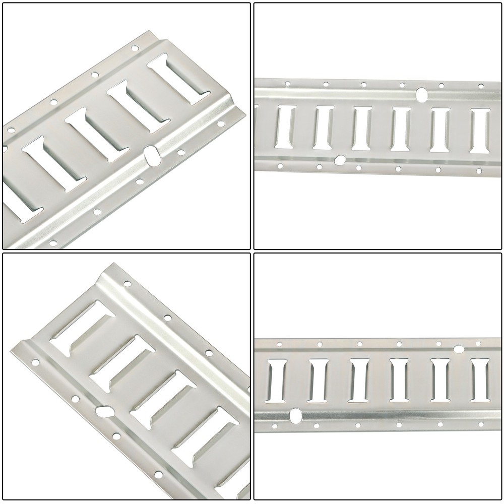 24PCS 5ft E Track Kit – Secure Tie-Down Rails for Enclosed Cargo Trailers