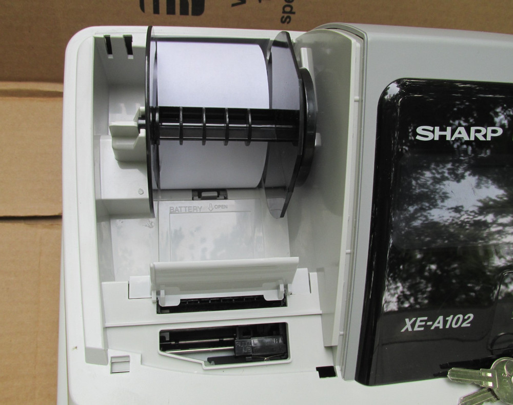 Sharp XE-A102 Electronic Cash Register BEEPS