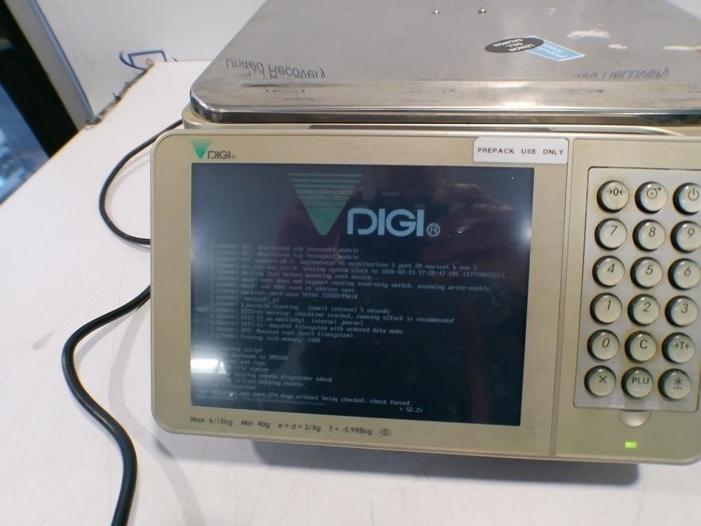 DIGI SM-5500 SPLIT RETAIL PRODUCT SCALE WITH PRINTER