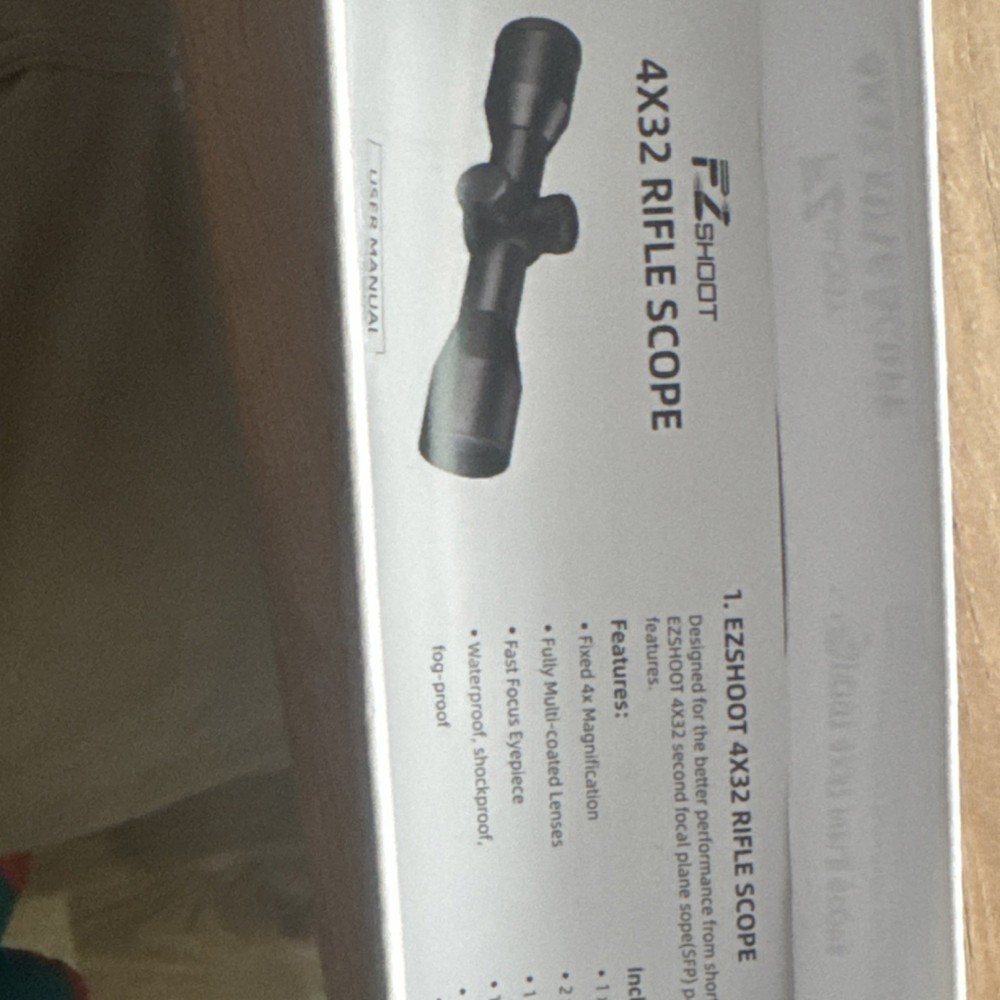 EZSHOOT 4x32 Rifle Scope