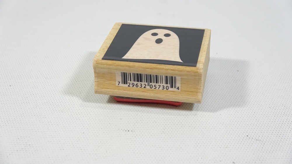 Hampton Art Katie & Co Ghost Rubber Stamp