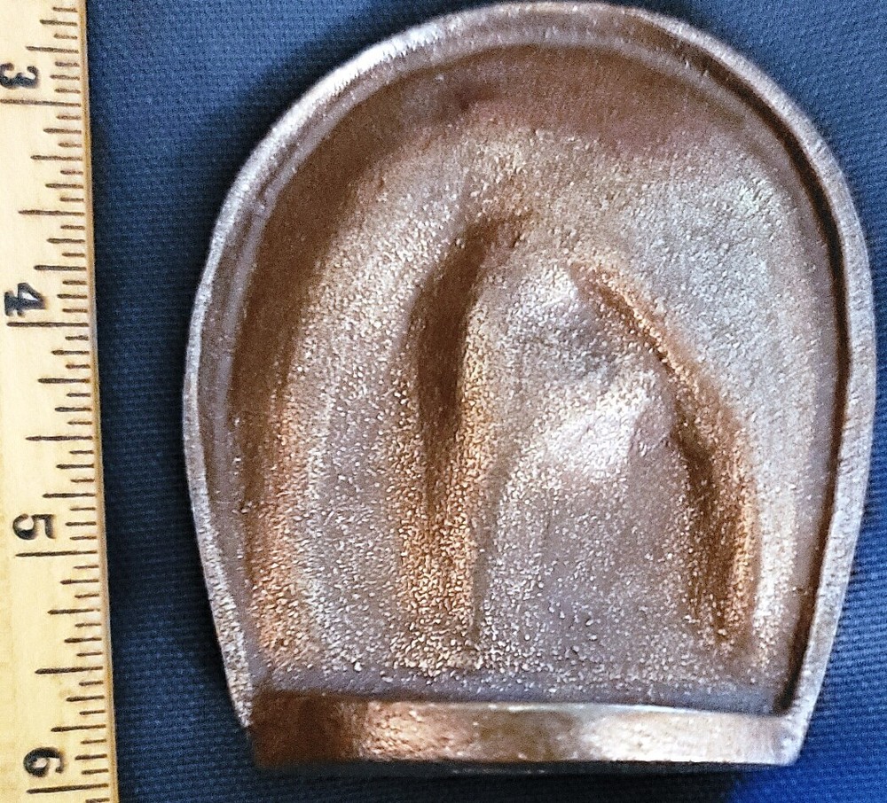 Awesome 4" Heavy Brass Standing Nativity Decor