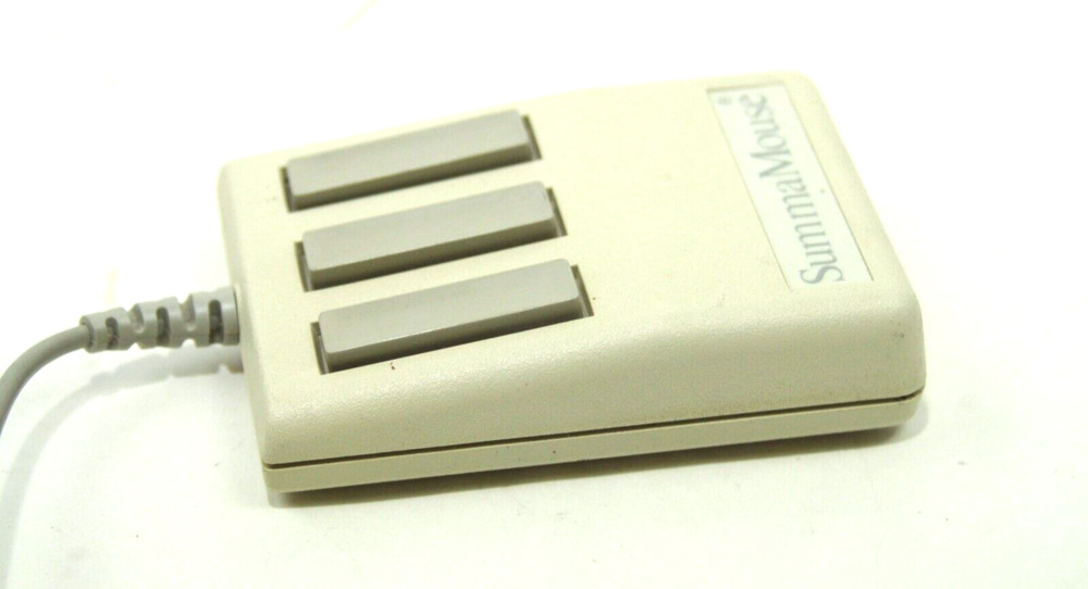 RARE VINTAGE SummaGraphics SummaMouse Model: Mouse