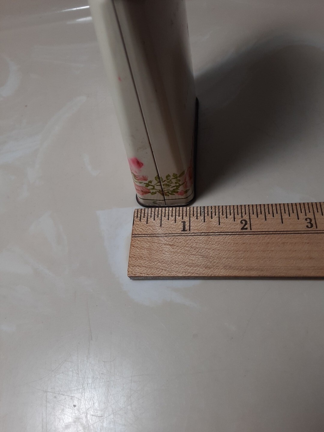 Vintage Avon TO A WILD ROSE Perfumed Talc Powder Tin w/partial contents