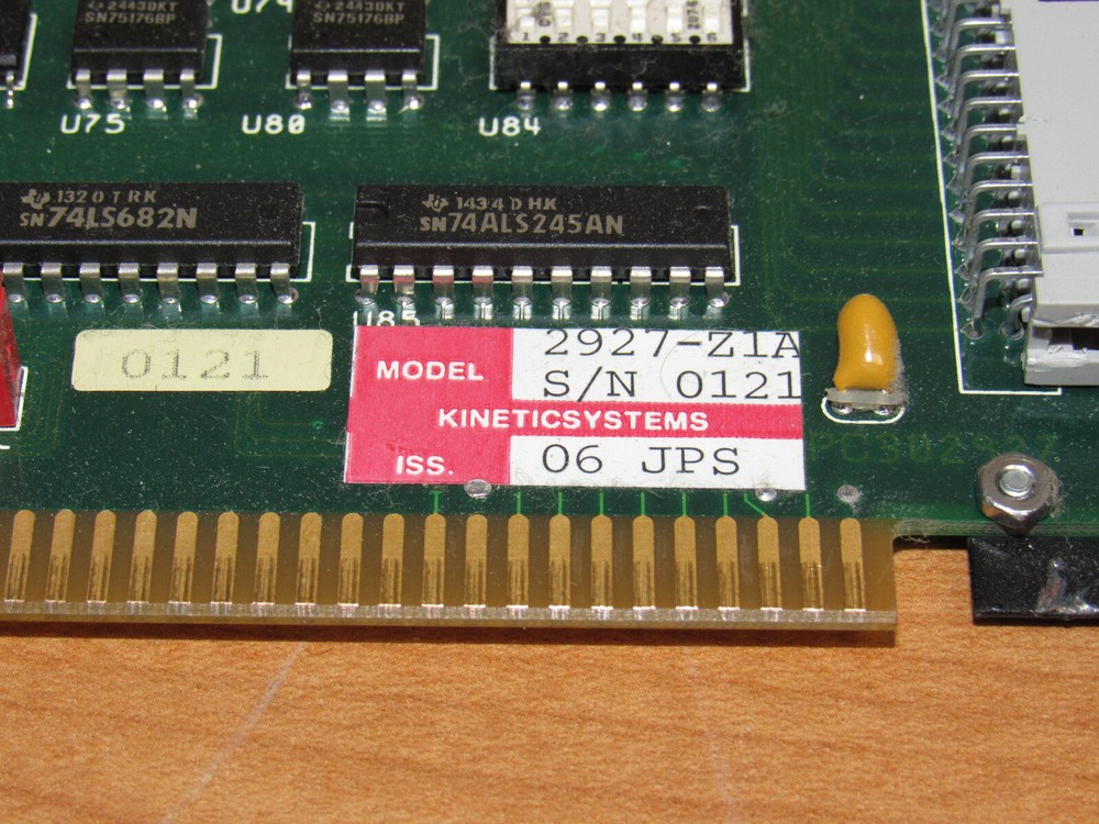 KeneticSystems 2927-Z1A 16-Bit ISA Card for 3922 Crate Controller - UNTESTED