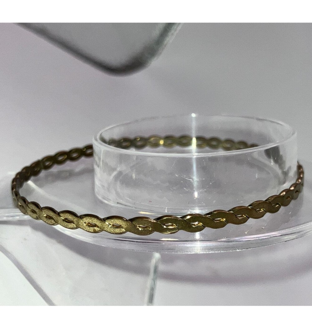 The Braided Bronze Bangle 2.75" Bracelet!