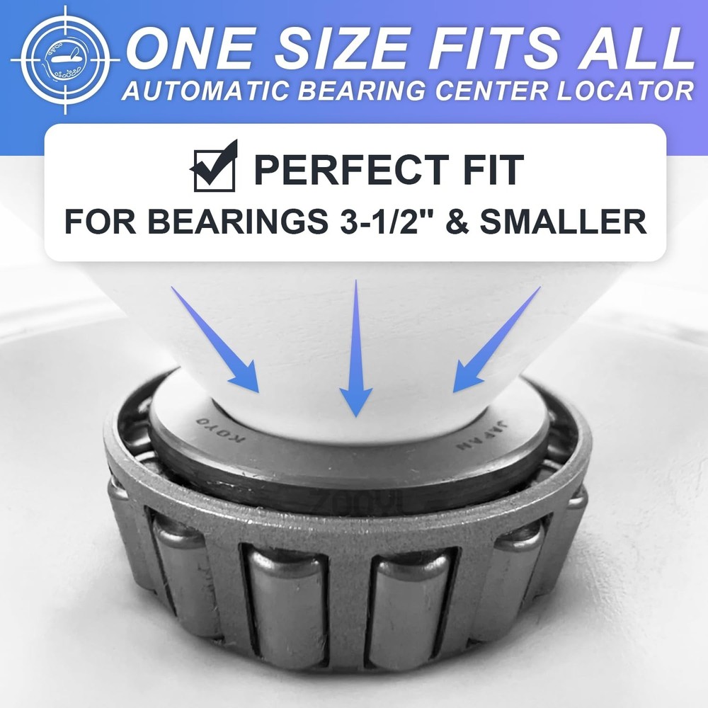Rotation Handle Bearing Packer Tool - Inject Grease Safely, Easily, Effortlessly