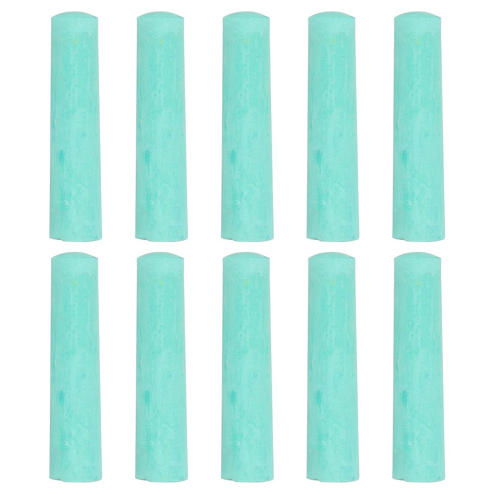 Chalk 10pcs, large cyan blue, outdoor