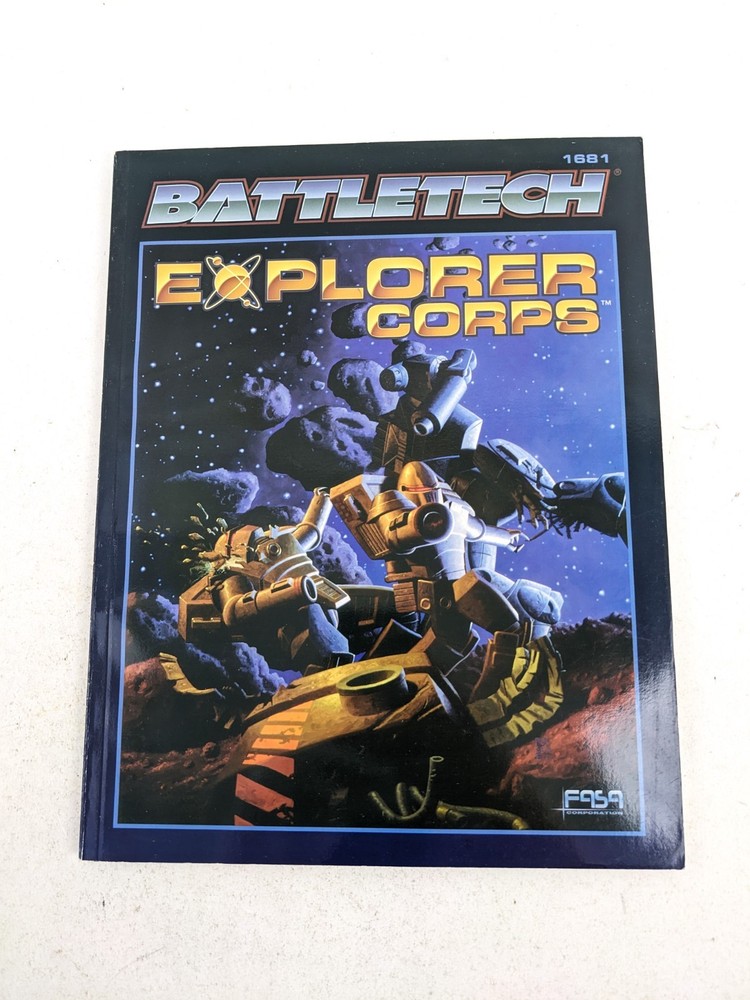 1996 Explorer Corps Battletech Sourcebook 1681
