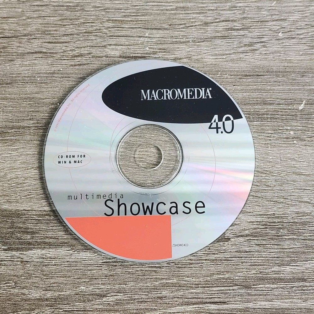 Macromedia 4.0 Multimedia Showcase (ZSHOWC4CD)(Macromedia)(1995) CD