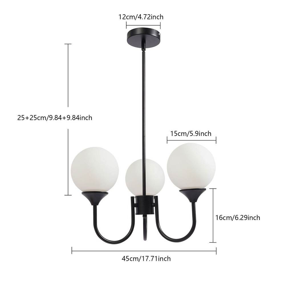 Indoor Ceiling Mounted Light 3-light Ceiling Light Fixture For Bars Aisles