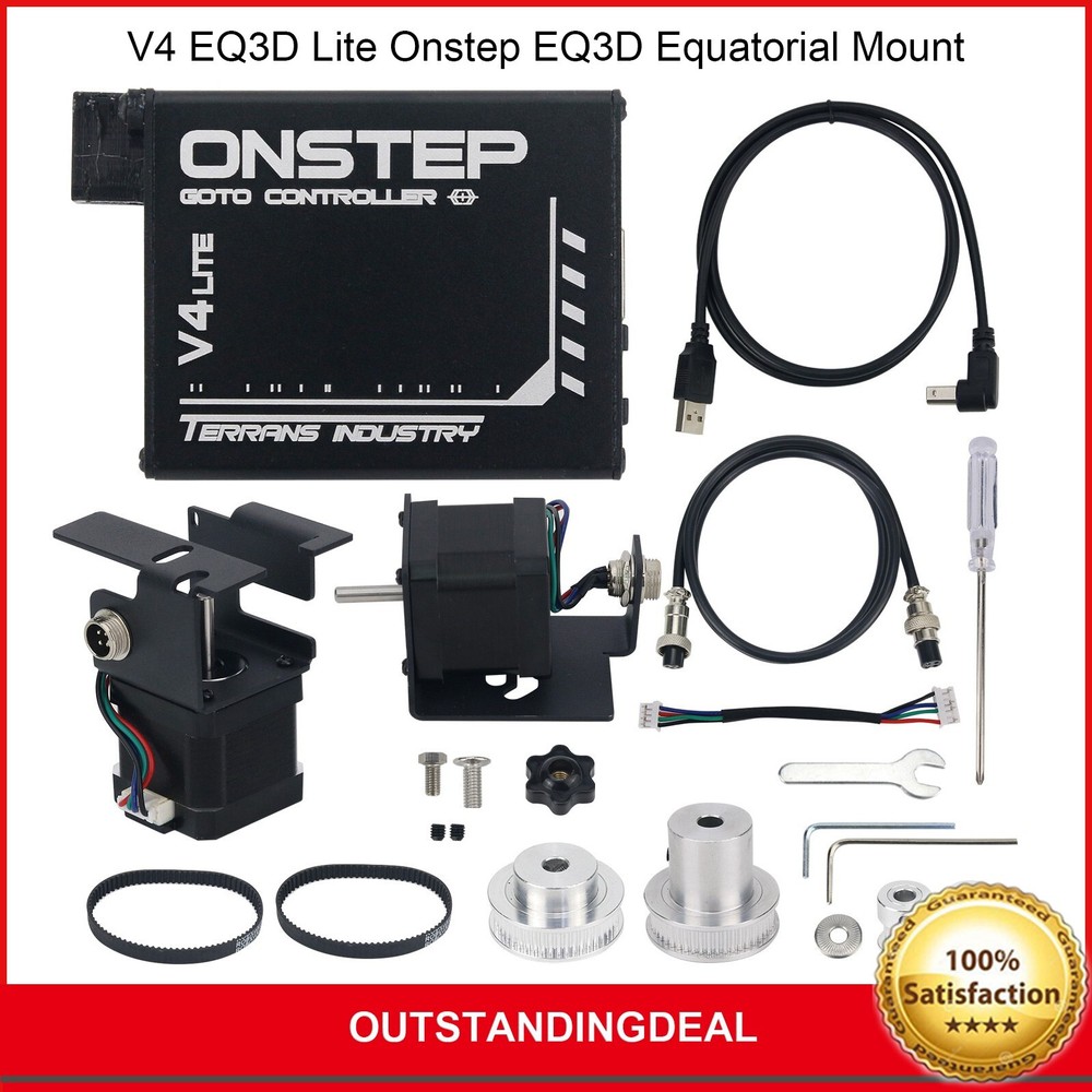 V4 EQ3D Lite Onstep EQ3D Equatorial Mount V4 GOTO Upgrade Kit os67