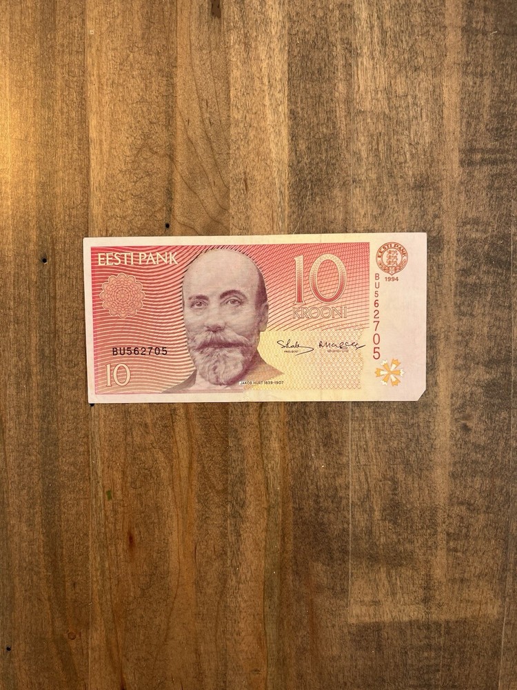 Estonia 10 Krooni 2007 UNC