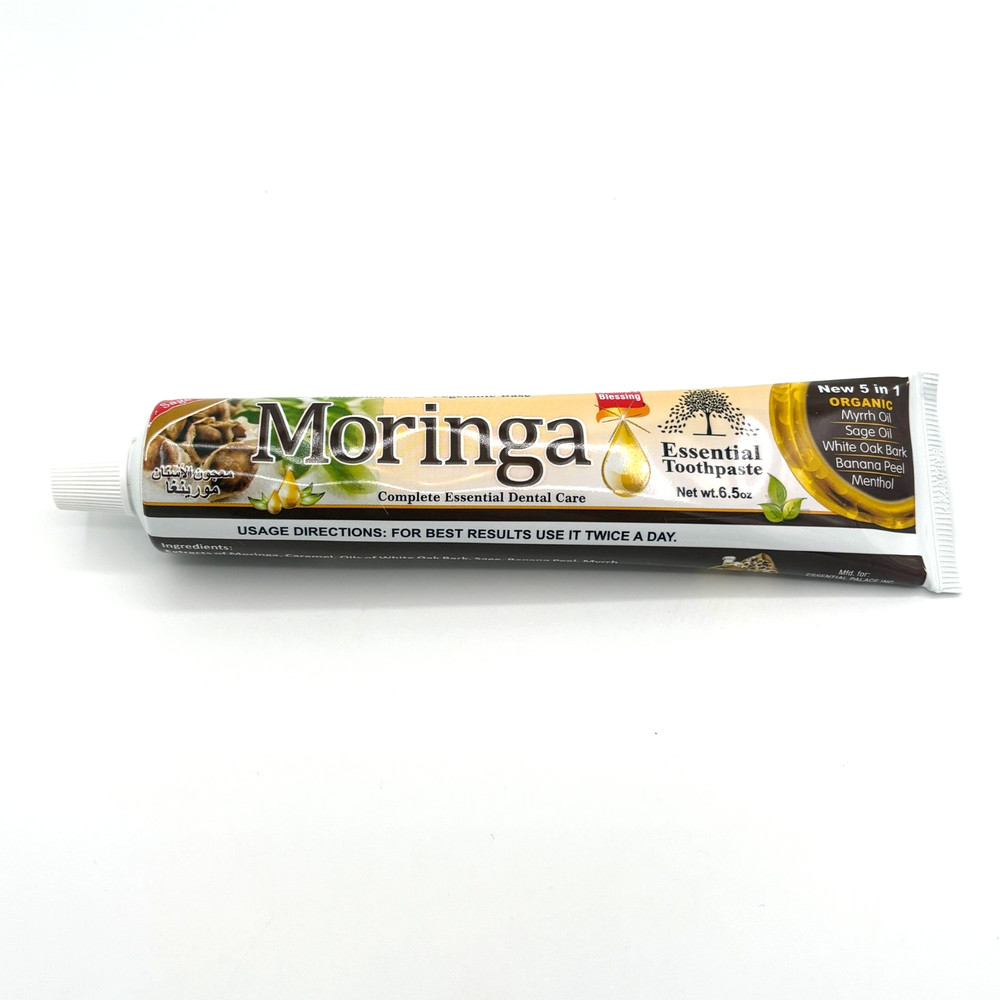 Organic Moringa Toothpaste 2-Pack – Essential Palace, Fluoride-Free