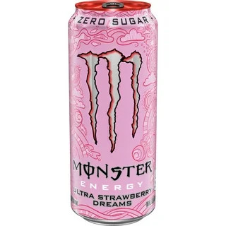Monster Strawberry Dreams Zero Sugar 12 oz 4 Pack
