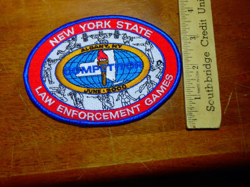 NEW YORK STATE GAMES EARLY VEST PATCH  PATCH BX AAA#2