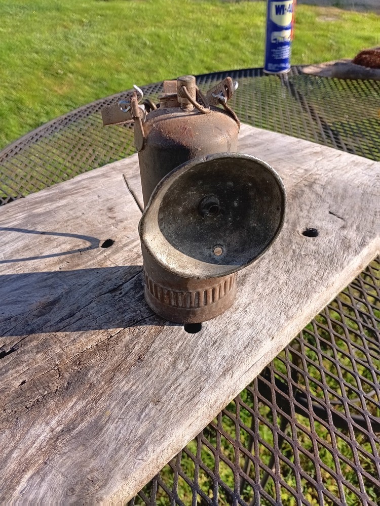 Antique Coal Mining Cart Lantern