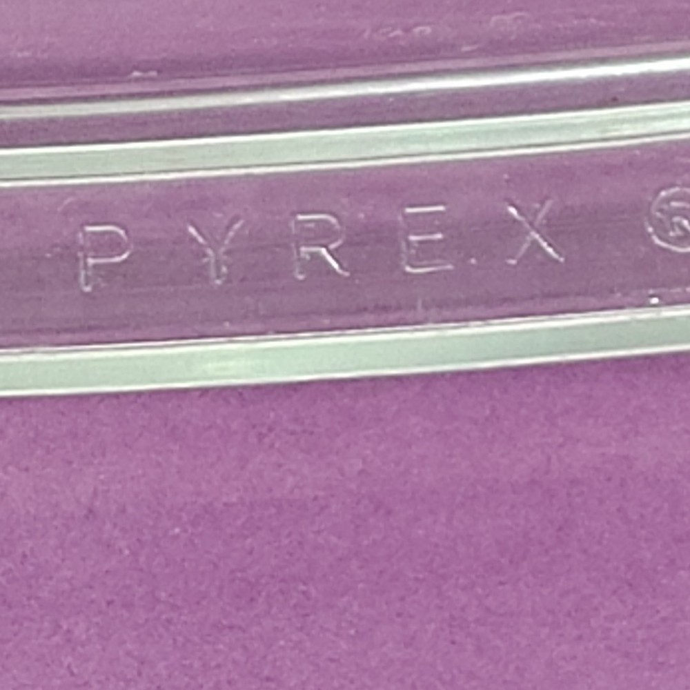 PYREX Casserole Replacement Lid Only DC 1 1/2 C Rectangle Glass Corning ***Read