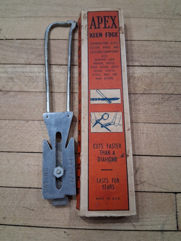 Apex Keen Edge Combination Knife And Scissors Sharpener