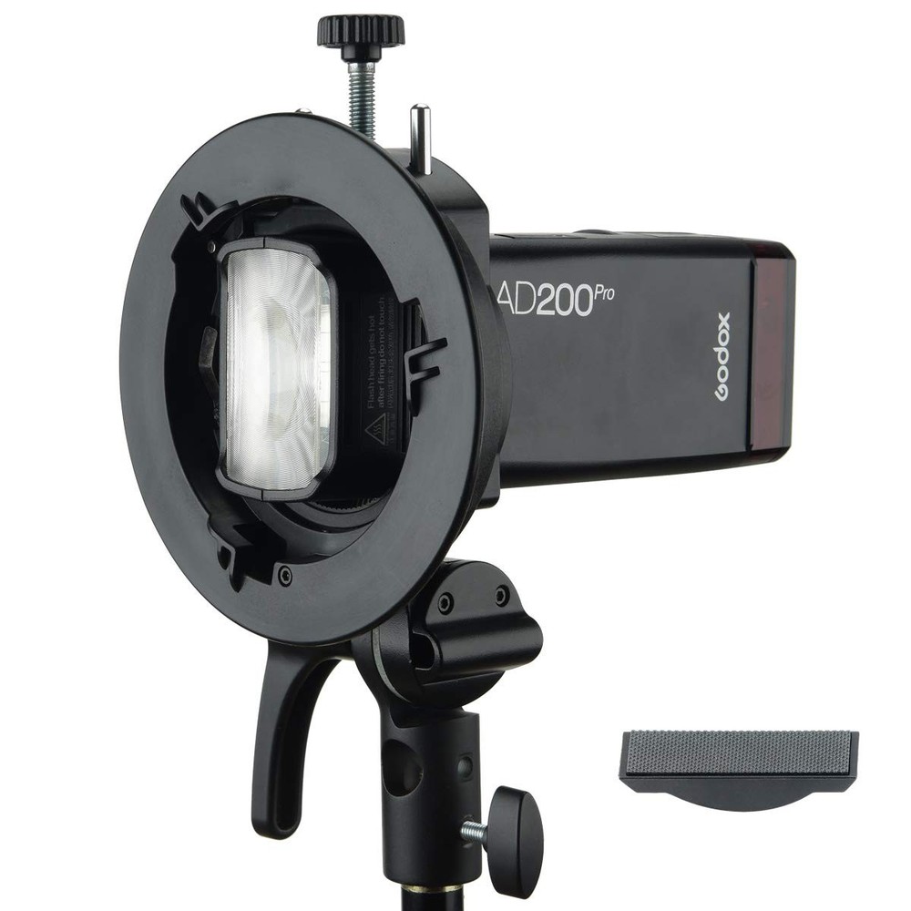 S2 Speedlite S-Type Bracket, Speedlight Bowens Mount Compatible with Camera F...