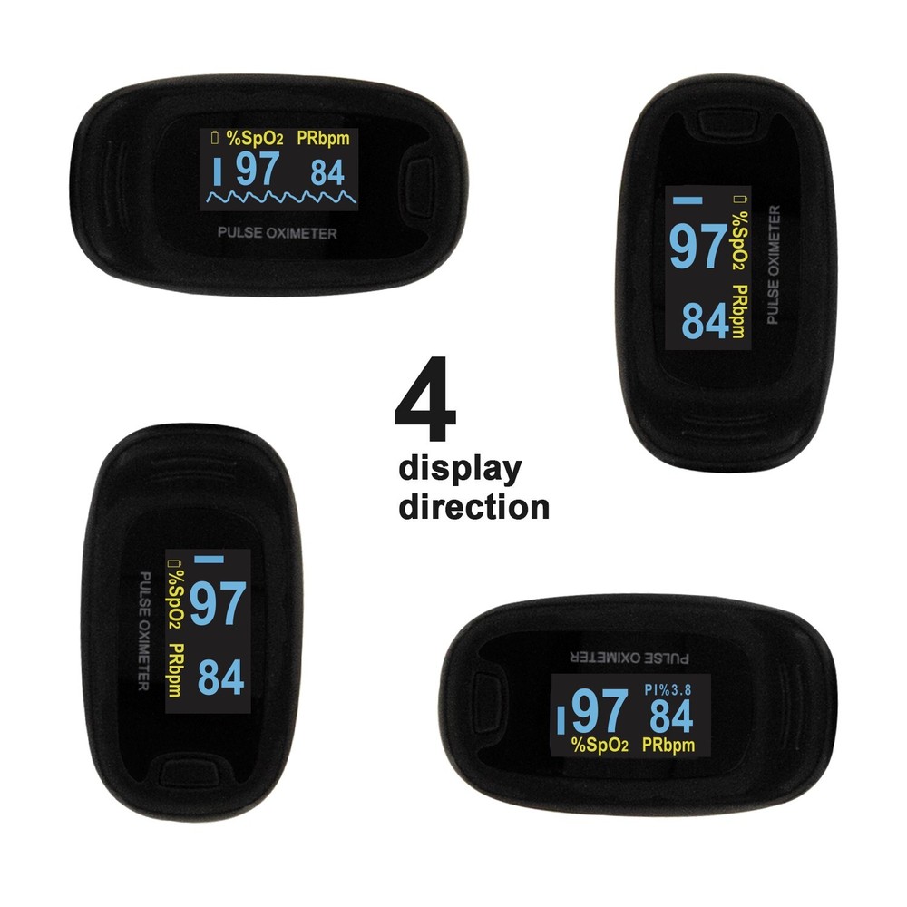 CONTEC CMS50NA Pulse Oximeter SpO2 and PR Value Waveform Blood Oxygen