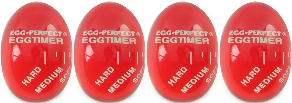 Norpro Egg Perfect Color Changing Egg Timer (4-Pack)