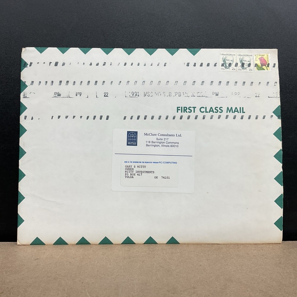 McClure Consultants Ltd. Advanced PC Programming Vintage Software Information