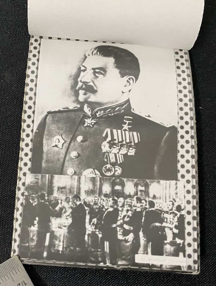USSR calendar 1983 Stalin. Soviet propaganda