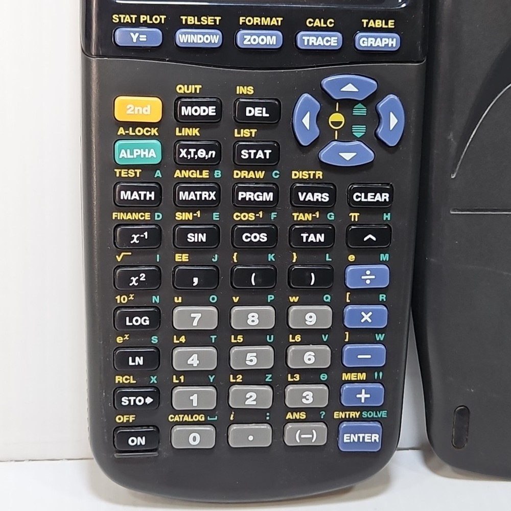Texas Instruments TI-83 Graphing Calculator Black - Tested/ Excellent Condition