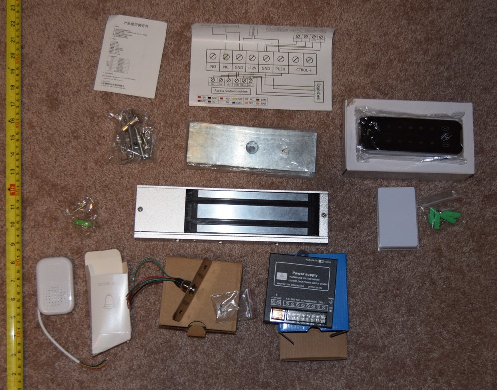 Electric Magnetic Lock & Door Access Control System