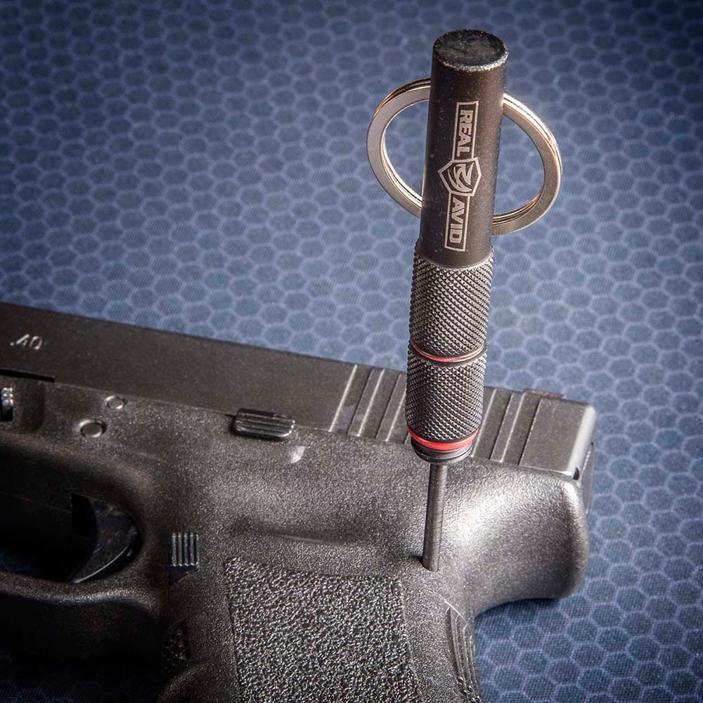 Real Avid 2-in-1 Tool For Glock Disasembly & Front Sight, AVGLOCK21 Sight Tool