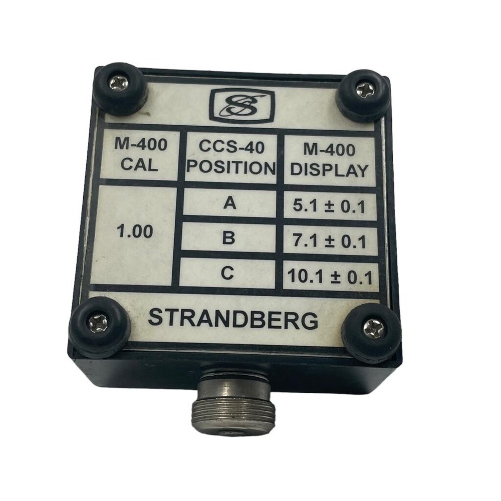 STRANDBERG Engineering Lab CCS-40 Calibrator