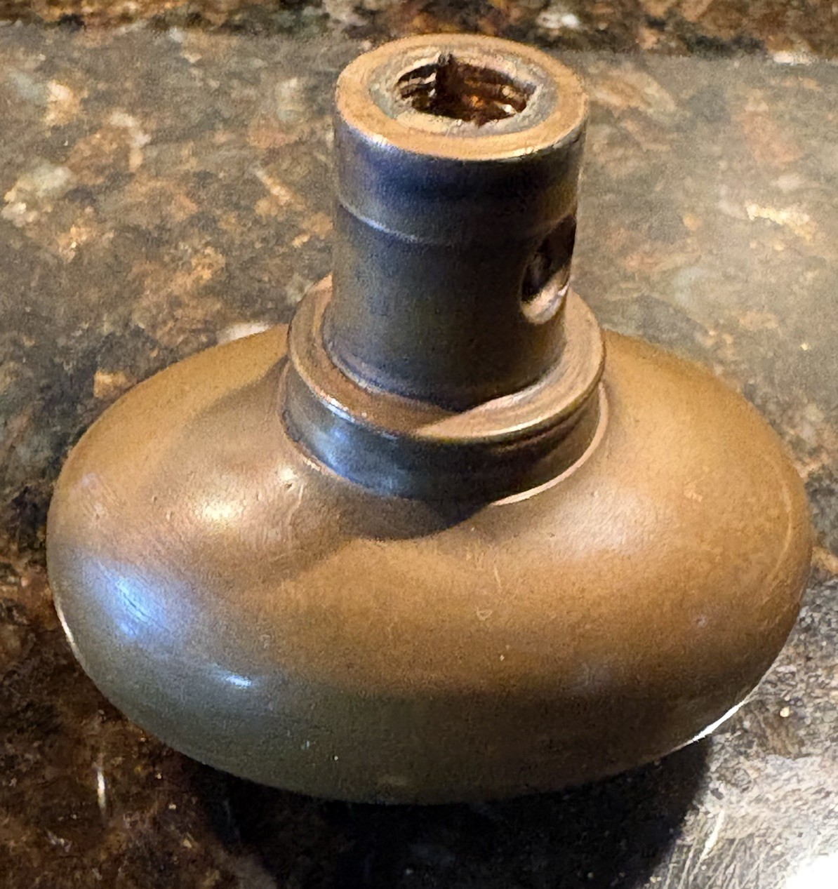 RARE Williamstown PA Public School Brass Door Knob