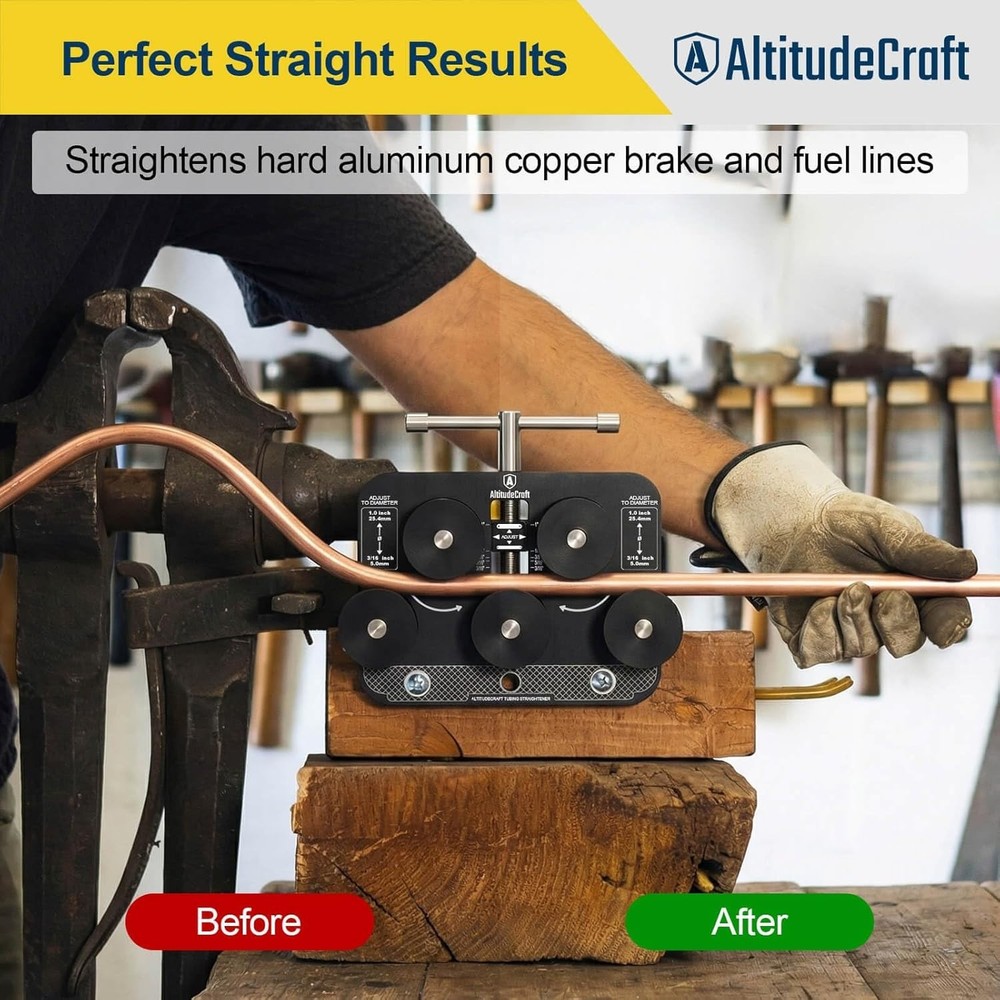 Professional Brake Line Coil Straightener