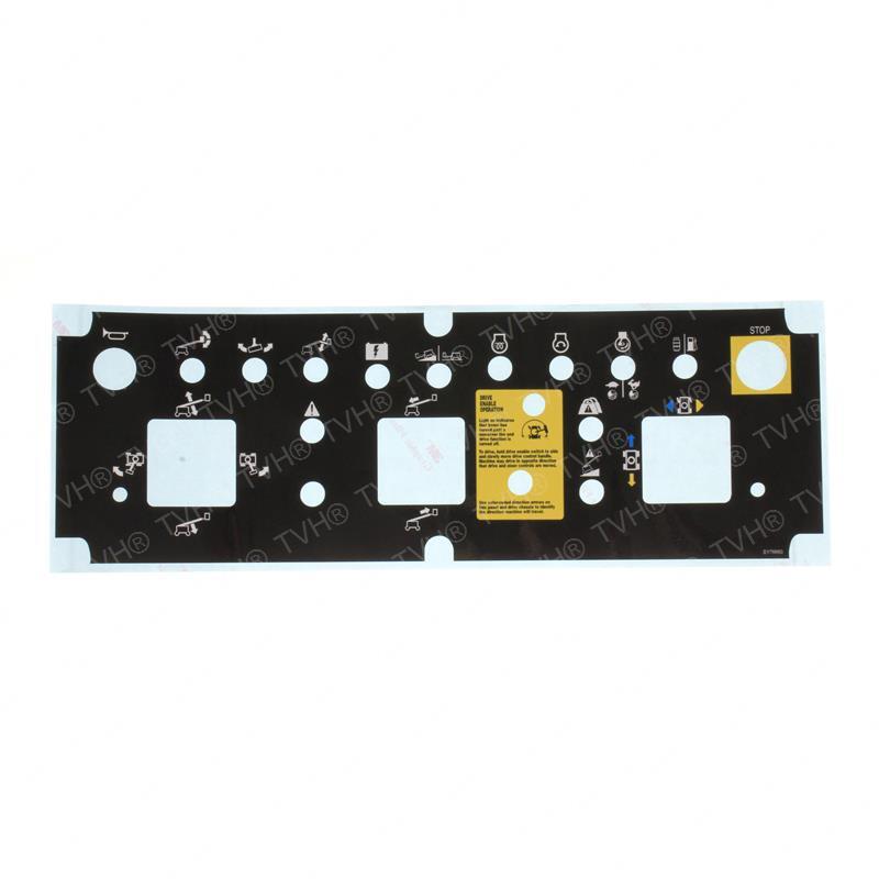 FOR Genie Part# 82456, DECAL - PLATFORM CONTROL PANEL